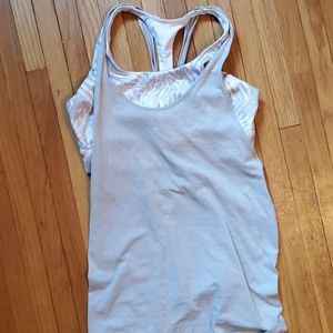 *Small athletic workout top bra attached together
